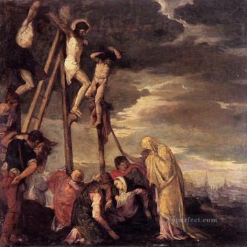 ヴェロネーゼの後のカルバリー ベルト・モリゾ Oil Paintings